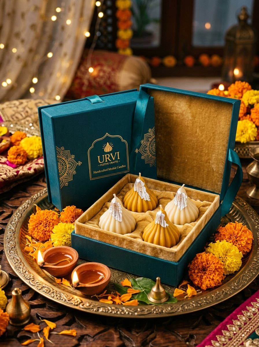 Artisanal Modak Soy Wax Candles
